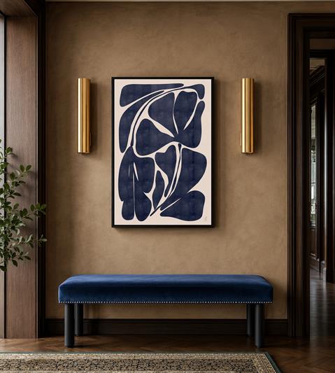 BLUE ABSTRACT